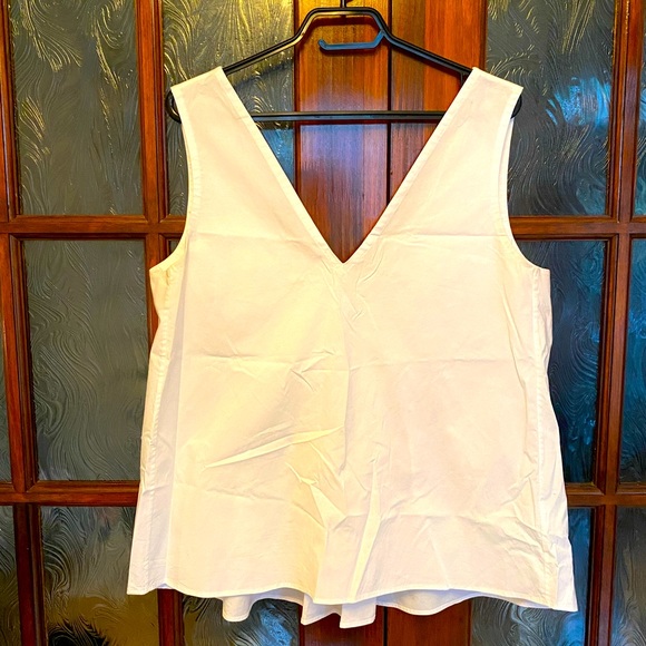 COS white sleeveless blouse - Picture 1 of 4